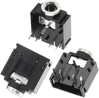 5 قطع مخرج صوت 3.5mm أنثى PJ307 ستيريو لتصليح سماعات الرأس