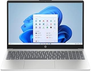 HP Laptop AI PC15-fd2036ne Ultra 5-225U, 8GB, 512GB-SSD, Intel Graphics, 15.6"-FHD, Windows 11, Silver, + backpack + HP Z3700 Mouse & Game Pass 3 Month, 3 Year Warranty,