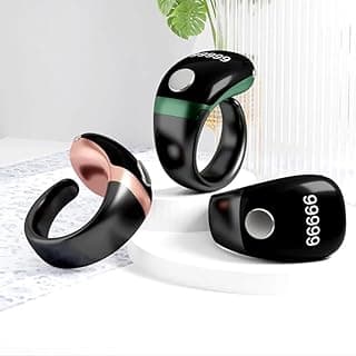 "Smart Tasbih Ring: Prayer Reminder and Qibla Direction Finder - Smart Ring for Tasbih and Time" - Generic