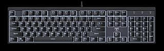 لوحة مفاتيح ميكانيكية للألعاب TGK-303 من تي - داجر (استخدام لغة مفاتيح عربية غير مضمون)