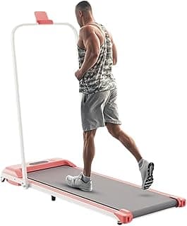 TRUE FIT Treadmill Collapsible, Walking Pad 2 in 1- Remote Control, 5 Years Warranty -Foldable Home Under Desk -Office - Space Saving -1-8 KM/H -Installation-Free-TRUE FIT -3100