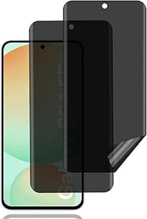 Privacy Screen Protector for Samsung Galaxy S24 FE 5G [2 Pack], Anti Spy Screen Protector, Anti Scratch, Anti Fingerprint, Bubble-Free, TPU Film Anti-spy Protective Film for Samsung Galaxy S24 FE
