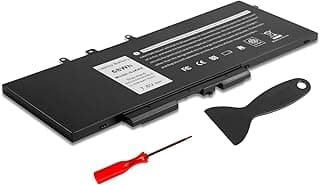 68Wh 8500mAh Battery for Dell Latitude 5480 5580 5280 5288 5488 5490 5491 5495 5580 5590 E5288 E5480 E5580 Precision 3520 3530 Series GJJJ KNX GD1