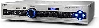 Sound M-1600 100W PA Amplifier – 4 Zone Audio Power Amplifier with Independent Zone Control, Ohm & Volt Output امبليفاير ١٦٠ وات ٤ زون