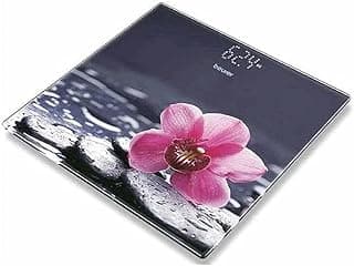 ميزان حمام رقمي GS 215، أسود