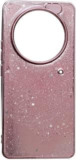 Glitter Plastic Mobile Phone Case With Cute Design for Realme 12 Pro+ - Pink STM-075-Real12P+