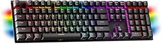 كيبورد ميكانيكي FANTECH MAXFIT108 MK855 RGB Black color, blue switch