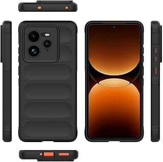 Compatible with Realme GT7 Pro Case Cover,TPU Mobile Phone Soft Compatible with Realme GT 7 Pro 5G RMX5010 RMX5011 Case Cover Black
