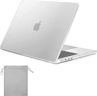 ProCase for New MacBook Pro 16 Inch 2021 Case (M1 Pro / M1 Max), Hard Case Shell Cover -Crystal