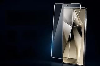 سكرين بروتكتور زجاج مقسى 500Cc لهاتف سامسونج Galaxy S26 Ultra 5G، مقاومة للكسر، مقاومة للخدش، تدعم فتح البصمة، بدون فقاعات