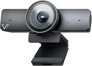 كاميرا ويب للمؤتمرات بدقة 4K من AV Access - ضبط تلقائي للإطار، تتبع المتحدث، ميكروفونات مزدوجة بخاصية إلغاء الضوضاء، غطاء خصوصية، زاوية رؤية 120 درجة، تقريب رقمي 5X، تعمل مع Teams و Zoom