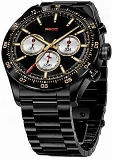 RA43 Smartwatch, 1.32 Inch AMOLED Display, 24-Hour Heart Rate and Oxygen Monitoring, Stainless Steel, 350mAh Battery, IP67 Water Resistant, Black