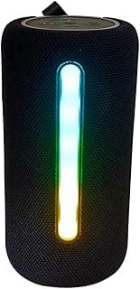 مكبر صوت بلوتوث لاسلكي محمول ST-06 مع اضواء RGB وصوت باس عميق وشحن من النوع C من ستارت