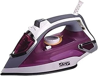 Steam iron KD1032 2000w with ceramic soleplate Sealf-cleaning purple