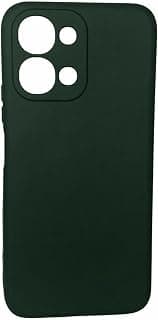 Dark Green Silicone Case for Vivo Y31D – Soft TPU Shockproof Protective Back Cover with Camera Protection, Anti-Scratch, Slim Fit, Green