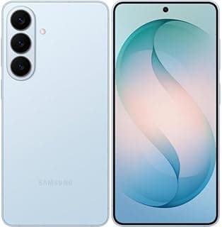 موبايل سامسونج جالاكسي S26 بالذكاء الاصطناعي-تخزين 256GB-ذاكرة رام 12GB-معالج تطبيقات مخصص-شاشة مدمجة للخصوصية-ميزة مساعد الصور-كاميرا 200 ميجابكسل-بطارية 5000 مللي أمبير/ساعة-إصدار محلي-أزرق سماوي