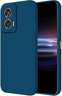 جراب متوافق مع موتورولا Moto Edge 50 Fusion (6.7 بوصة) سيليكون سائل ناعم، مقاوم للصدمات ومضاد للخدش