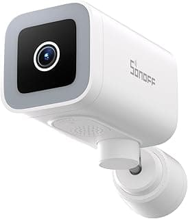 CAM-B1P Outdoor Security Camera, 2K HD & Color Night Vision, 180° Panoramic View, AI Human Detection & Tracking, IP65 Weatherproof, Two - Way Audio, Works with Smart Home Platforms