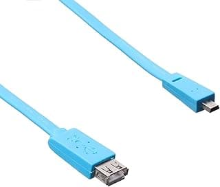 كابل 1814 b مايكرو إلى USB، 10 سم - أزرق