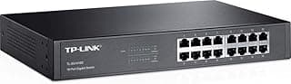 جهاز TL-SG1016D جيجابت ايثرنت، مع 12 محول من تي بي - لينك
