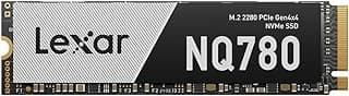 ليكسار NQ780 M.2 2280 PCIe الجيل 4x4 ذاكرة مستديمة 1TB SSD سرعة قراءة متتابعة تصل إلى 6000MB/s1، سرعة كتابة متتابعة تصل إلى 2500MB/s1