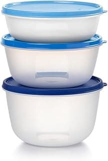 Modular Medium Bowl 4-cup 5-3/4-cup and 8-cup Set of 3 Blue Seal
