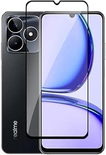 اسكرينة حماية زجاج مقوى – صلابة 9H – تغطية كاملة – مضادة للخدش – متوافقة مع ريلمي Note 50
