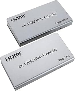 موسع HDMI KVM IP بدقة 4K 120 متر