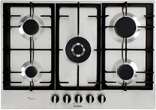 Gas Cooker 75 cm, 5 Burners, Full Safety, Stainless Steel, Series 6 - PCQ7A5B90