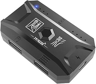 محول كيبورد وماوس Eacam M1 Pro للألعاب على الموبايل، محول محمول يدعم اتصال BT5.0، متوافق مع أنظمة اندرويد و iOS