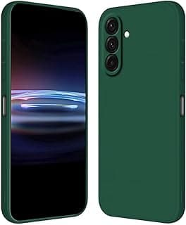 RankOne Case for Samsung Galaxy A37 5G (6.7 Inches) Soft TPU Silicone Cover - Dark Green