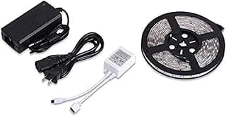 RGB LeD Strip Light 5050 60led/m Flexible Neon Decor Lamp Tira Ribbon Tape Diode 44K Controller DC 12V Adapter Set Christmas