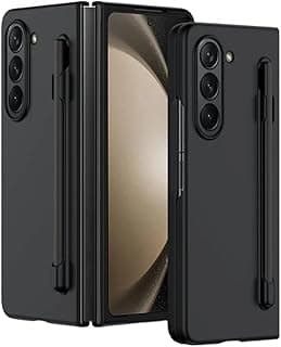 Connected for Samsung Galaxy Z Fold 7 Phone Case, with Pen and Built-in Pen Holder Slot Protective Cover, Slim Matte Skin-touch, Shockproof, Anti-slip Cover for Z Fold 7 5G-[Case + Pen]