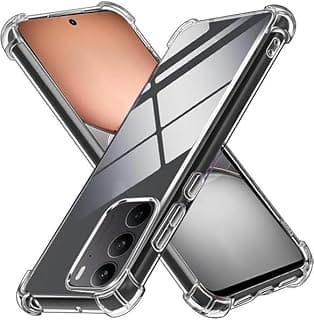 Clear Gorilla Shockproof Case for Realme C75 4G, Flexible TPU Cover with Frame Camera Protection Anti Scratch Bumper Edges, Compatibility Realme C75 4G / C75X.