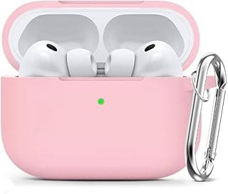 Fekra Compatible with AirPods Pro 3 (2025), Soft Silicone Full Protective Cover for Apple AirPods Pro3 2025 Case with Keychain, Compatible with AirPods 4th Generation Case for Women Men