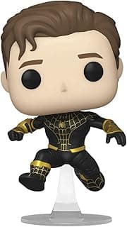 Funko Pop! Super Heroes: Marvel - Spider-Man No Way Home - Spider-Man (Black Suit) Unmasked (Exclusive) #1073