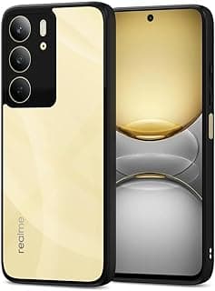 جراب حماية لموبايل Realme C75، خفيف الوزن بتقنية هايبرد من البولي كربونات والبولي يوريثين الحراري، جراب واقي مضاد للصدمات، شفاف