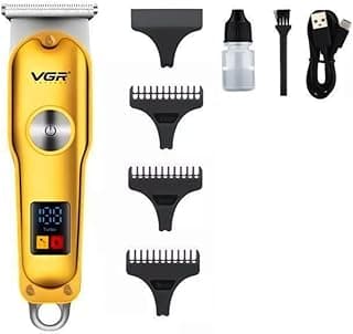 ماكينة حلاقة V-290 مع شاشة LED | شحن USB | للرجال | جاف