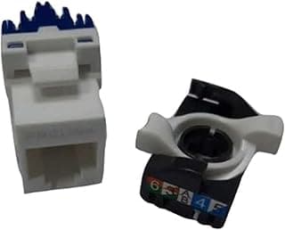 جاك CAT6 UTP 1G دوار، وحدة توصيل بدون أدوات
