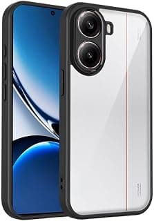 Case for POCO X8 PRO Case Lightweight Hybrid PC + TPU Shockproof Protective Cover with Camera Prominence - Clear