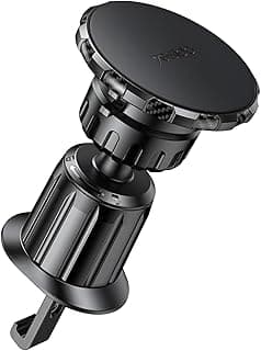 Strong Magnetic Phone Holder 360 Degree Rotation, Strong Hold and Easy to Install Super Magnetic Force Flexible and Adjustable Design Compatible with All Phones