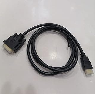 كابل بطول 5 اقدام/ 1.5 مترًا من اتش دي اي، مزود بمنفذ Hdmi الى الواجهة الرقمية المرئية 24+1، اتش دي، لكاميرا
