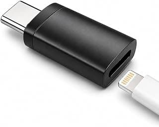 محول من لايتنينج أنثى إلى USB C ذكر للشحن، كابل توصيل شاحن تايب سي، محول من تايب سي ذكر إلى ايفون أنثى