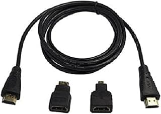 1.5M 1.4V High Speed 3 in 1 HDMI TO Mini Micro Cable Adapter Converter