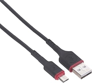 UC-04 Micro Charging and Data Transfer Cable for Mobile Phones, 120 cm - Black