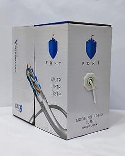 كابل شبكة Fort CAT 6 بطول 305 متر (صندوق)