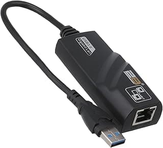 USB 3.0 Gigabit Ethernet adapter supports 10/100/1000mbps