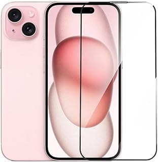 Panda+ Tempered Glass Screen Protector For iPhone 15 Plus, Clear