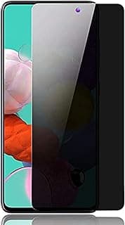 واقي شاشة خصوصية MUZZ لهاتف سامسونج Galaxy A52، صلابة 9H [مضاد للخدش] [مضاد للتجسس] [مضاد للكسر] فيلم بدون فقاعات لهاتف Galaxy A52