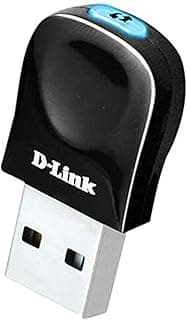 محول واي فاي لاسلكي Nano USB بسرعة N300، أسود DWA-131